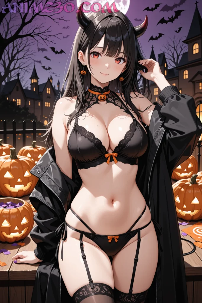 Imágenes Anime Halloween Tendencias 2025 que Encantarán a los Fans del Arte Japonés