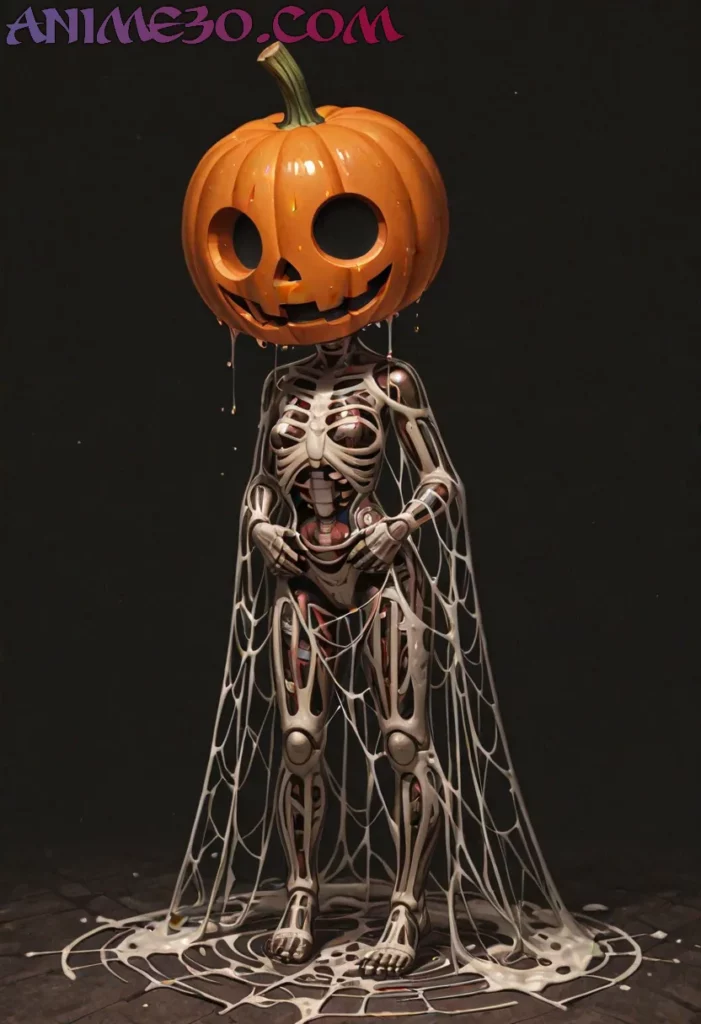 Imágenes Anime Halloween para Fans Otaku: Inspírate con Arte Tenebroso