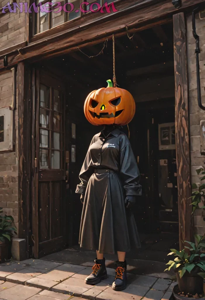 Imágenes Anime Halloween para Fans Otaku: Inspírate con Arte Tenebroso